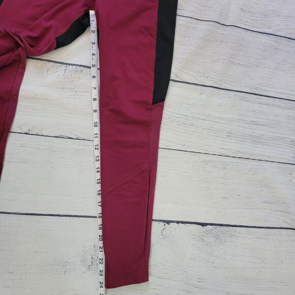 Lululemon athletica Size 6	All You Need Tight Black Jewelled Magenta Leggings - Picture 6 of 11